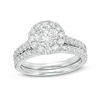 Thumbnail Image 1 of 2.00 CT. T.W. Diamond Frame Bridal Set in 14K White Gold