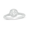 Thumbnail Image 0 of Celebration Canadian Ideal 1.00 CT. T.W. Diamond Frame Engagement Ring in 14K White Gold (I/I1)