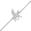 Thumbnail Image 0 of 0.088 CT. T.W. Diamond Pegasus Bracelet in Sterling Silver - 7.5"