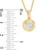 Thumbnail Image 2 of 0.05 CT. T.W. Composite Diamond Drop Pendant in 10K Gold