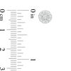 Thumbnail Image 3 of 0.50 CT. T.W. Diamond Frame Stud Earrings in 10K White Gold