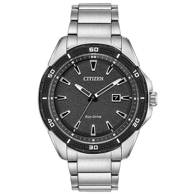 Men's Drive from Citizen Eco-Drive® AR Watch with Black Dial (Model: AW1588-57E)|Peoples Jewellers