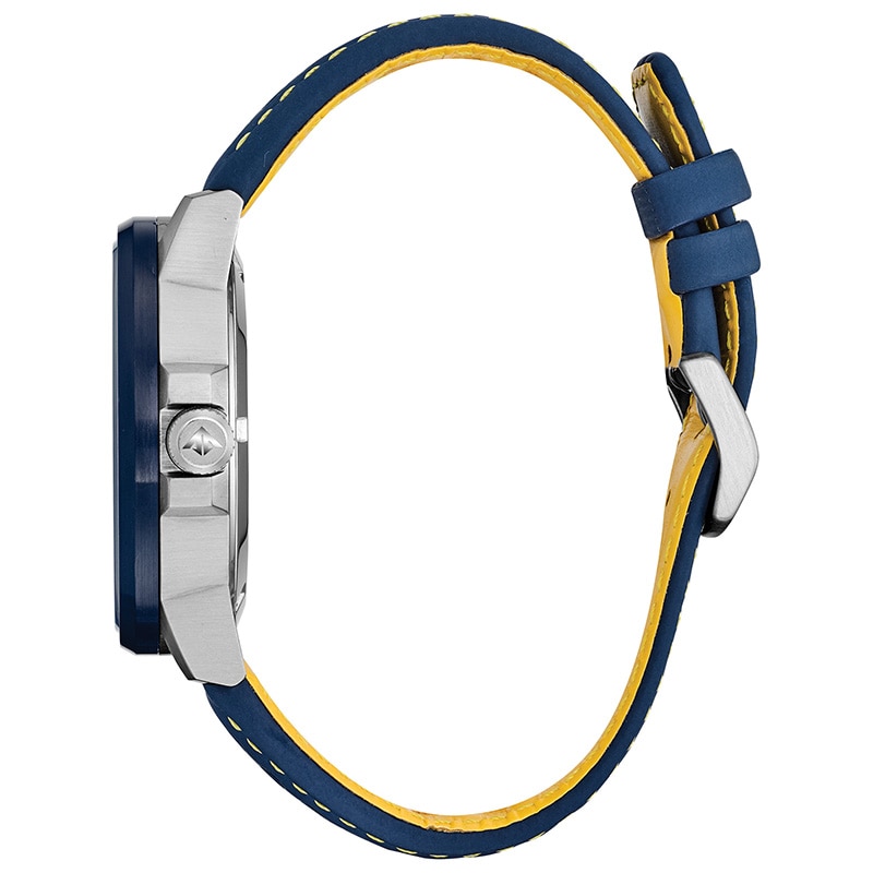 Men's Citizen Eco-Drive Blue Angels Promaster Nighthawk Strap Watch with Blue Dial (Model: BJ7007-02L)