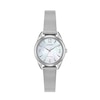 Thumbnail Image 0 of Ladies' Drive from Citizen Eco-Drive® LTR Mesh Watch with Mother-of-Pearl Dial (Model: EM0680-53D)