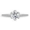 Thumbnail Image 3 of Enchanted Disney Elsa 1.25 CT. T.W. Diamond Snowflake Engagement Ring in 14K White Gold