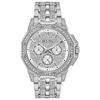 Thumbnail Image 1 of Men's Bulova Octava Crystal Accent Watch with Silver-Tone Dial (Model: 96C134)