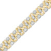 Thumbnail Image 0 of 2.00 CT. T.W. Diamond "S" Wave Bracelet in 10K Gold - 7.25"