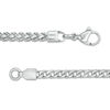 Thumbnail Image 2 of Men's 3.0mm Franco Chain Bracelet in Stainless Steel - 8.5"