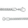 Men's 3.0mm Franco Chain Bracelet in Stainless Steel - 8.5"