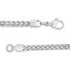 Thumbnail Image 2 of Men's 3.0mm Franco Snake Chain Necklace in Stainless Steel - 24"