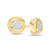 Thumbnail Image 1 of 0.05 CT. T.W. Composite Diamond Stud Earrings in 10K Gold