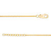 Thumbnail Image 2 of Four-Leaf Clover Anklet in 10K Gold - 10"