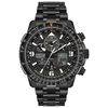 Thumbnail Image 0 of Men's Citizen Eco-Drive® Promaster Skyhawk A-T Chronograph Black IP Watch with Black Dial (Model: JY8075-51E)