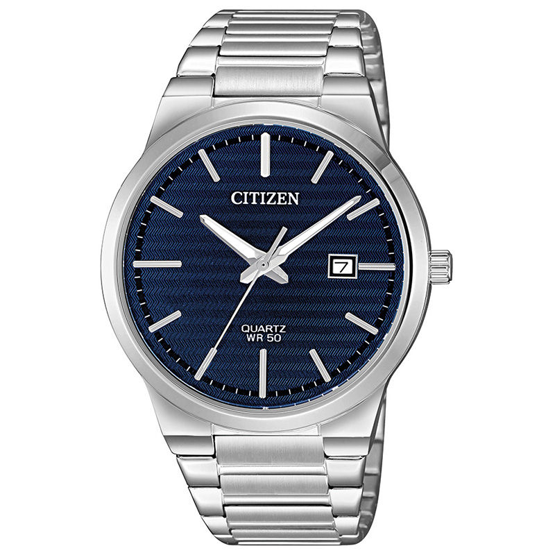 Men's Citizen Quartz Watch with Blue Dial (Model: BI5060-51L)