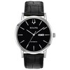 Thumbnail Image 1 of Men's Bulova Classic Automatic Strap Watch with Black Dial (Model: 96C131)