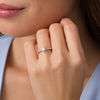 Thumbnail Image 2 of Peoples 100-Year Anniversary 0.59 CT. T.W. Certified Canadian Diamond Engagement Ring in 14K Rose Gold (I/I1)