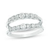 Thumbnail Image 0 of 0.18 CT. T.W. Diamond Vintage-Style Ring Solitaire Enhancer in 10K White Gold