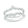 Thumbnail Image 0 of 0.18 CT. T.W. Diamond Tiara Ring Solitaire Enhancer in 10K White Gold