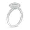 Thumbnail Image 2 of 0.95 CT. T.W. Diamond Double Frame Engagement Ring in 14K White Gold