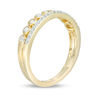 Thumbnail Image 1 of 0.18 CT. T.W. Diamond Two Row Stackable Band in 10K Gold