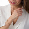 Thumbnail Image 2 of 0.62 CT. T.W. Composite Diamond Twist Link Bracelet in 10K Gold - 7.25"