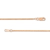 Thumbnail Image 3 of 1.4mm Sparkle Chain Necklace in Solid 10K Rose Gold - 18"
