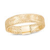 Thumbnail Image 1 of 5.0mm Mesh Flexible Ring in 14K Gold - Size 7