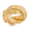 Braided Mesh Ring in 14K Gold - Size 7