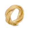 Braided Mesh Ring in 14K Gold - Size 7