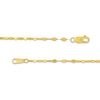 Thumbnail Image 3 of 1.3mm Mirror Flat Chain Necklace in Solid 10K Gold - 18"