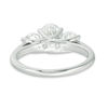 Thumbnail Image 4 of 1.95 CT. T.W. Oval Diamond Past Present Future® Engagement Ring in 14K White Gold