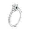 Thumbnail Image 1 of Vera Wang Love Collection 0.95 CT. T.W. Diamond Collar Engagement Ring in 14K White Gold
