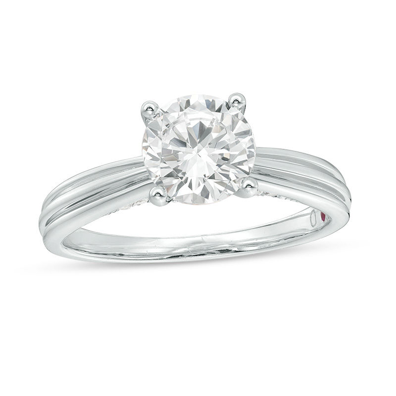 Peoples 100-Year Anniversary CT. T.W. Certified Canadian Diamond Engagement Ring 14K Two-Tone Gold (I/I1