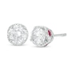 Thumbnail Image 0 of Peoples 100-Year Anniversary 2.00 CT. T.W. Certified Canadian Diamond Solitaire Stud Earrings in 14K White Gold (I/I1)