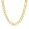 Thumbnail Image 1 of Men's 5.7mm Cuban Curb Chain Necklace in Hollow 10K Gold - 26"