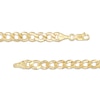 Thumbnail Image 4 of Men's 5.7mm Cuban Curb Chain Necklace in Hollow 10K Gold - 26"