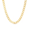 Thumbnail Image 0 of 5.7mm Cuban Curb Chain Necklace in Hollow 10K Gold - 22"