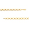 Thumbnail Image 2 of 5.7mm Cuban Curb Chain Necklace in Hollow 10K Gold - 22"