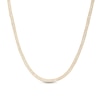 Thumbnail Image 0 of Italian Gold Cubic Zirconia Mesh Chain Necklace in 14K Gold