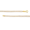 Thumbnail Image 3 of Cubic Zirconia Mesh Chain Bracelet in 14K Gold - 7.5"