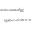 Thumbnail Image 2 of 0.38 CT. T.W. Diamond Frame Bracelet in 10K White Gold