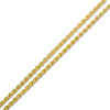 Thumbnail Image 0 of 0.067 CT. T.W. Diamond Double Strand Bracelet in Sterling Silver with 14K Gold Plate - 7.25"