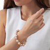 Thumbnail Image 1 of 11.0 - 14.0mm Pink Cultured Freshwater Pearl Strand Bracelet with Sterling Silver Clasp