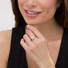 Thumbnail Image 2 of Peoples 100-Year Anniversary 0.50 CT. T.W. Diamond Snowflake Ring in 10K White Gold