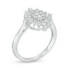 Thumbnail Image 3 of Peoples 100-Year Anniversary 0.50 CT. T.W. Diamond Snowflake Ring in 10K White Gold