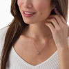 Thumbnail Image 1 of Unstoppable Love™ Diamond Accent Paw Print Pendant in Sterling Silver