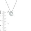 Thumbnail Image 2 of Unstoppable Love™ Diamond Accent Paw Print Pendant in Sterling Silver