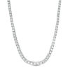 Thumbnail Image 1 of 2.95 CT. T.W. Diamond Tennis Necklace in 10K White Gold
