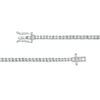 Thumbnail Image 3 of 2.95 CT. T.W. Diamond Tennis Necklace in 10K White Gold