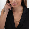 Thumbnail Image 2 of 3.4mm Round Box Chain Necklace in Hollow 14K Gold - 22"